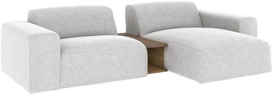 Pravá rohová pohovka Tommy Table se stolkem
