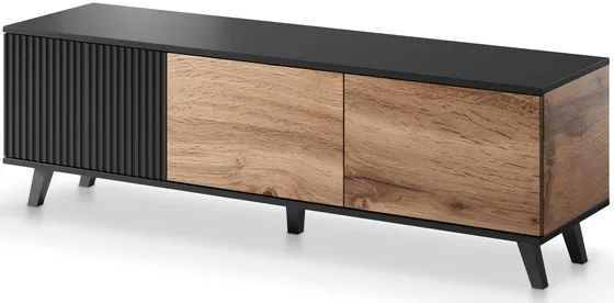 Třídveřový TV stolek do obývacího pokoje Random