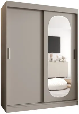 Skriňa s posuvnými dverami so zrkadlom Royal 150 cm