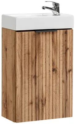 Kúpeľňová nábytková zostava Adel Oak 40 s umývadlom