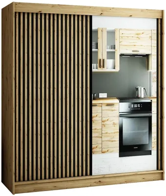 Posuvná skriňa Lamelo 2 200 cm