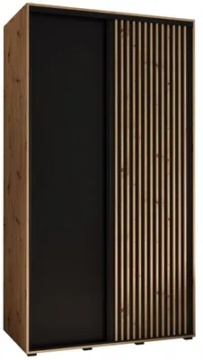Skriňa s posuvnými dverami Lanko 1 140 cm 60 cm hĺbky