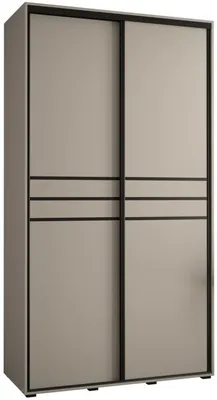 Skriňa s posuvnými dverami Dakota 10 130 cm 45 cm hĺbky