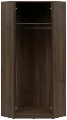 Rohová skriňa do spálne Nepo Plus