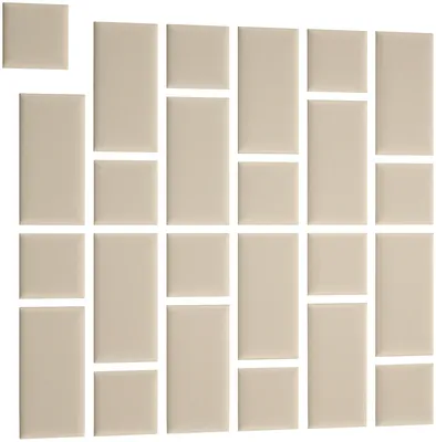 Sada čalouněných panelů Quadratta 180x180 cm