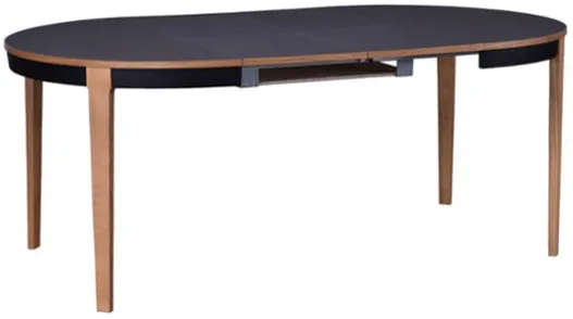 Moderný rozkladací jedálenský stôl Negro
