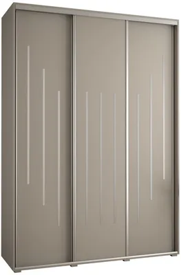 Posuvná skriňa vysoká Dakota 8 180 hĺbka 60 cm výška 235,2 cm