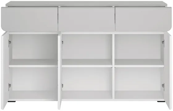 Komoda so zásuvkami a dvierkami Flexi