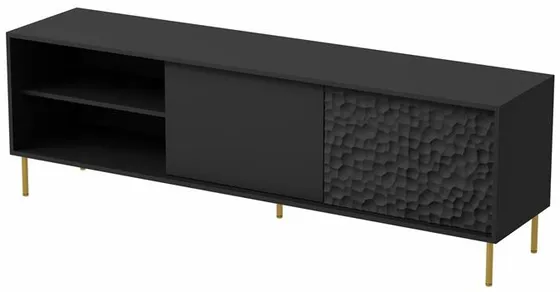TV stolík-1 Bullet do obývačky čierny