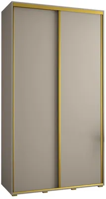 Skriňa s posuvnými dverami Dakota 1 130 cm 60 cm hĺbky