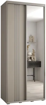 Skriňa s posuvnými dverami so zrkadlom Dakota 7 120 cm 45 cm hĺbky