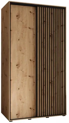 Skriňa s posuvnými dverami Lanko 1 130 cm 60 cm hĺbky