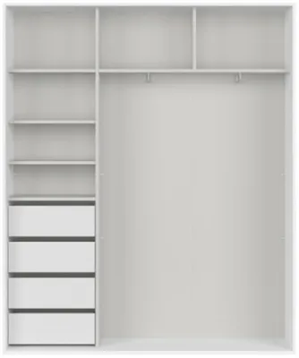Šatní skříň Flex 180 cm