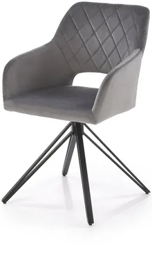 Stolička K535 popolavá