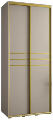 Skriňa s posuvnými dverami Dakota 10 100 cm 45 cm hĺbky