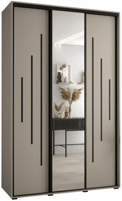 Skriňa s posuvnými dverami so zrkadlom Dakota 13 150 cm 45 cm hĺbky