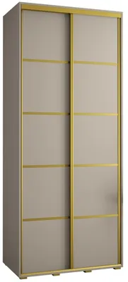 Skriňa s posuvnými dverami Dakota 4 120 cm 60 cm hĺbky