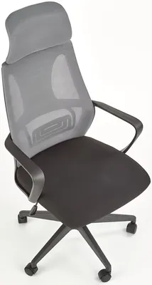 Otočné kreslo Valdez popolavé