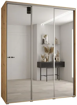 Skriňa s posuvnými dverami Davos 2 200 cm 60 cm hĺbky