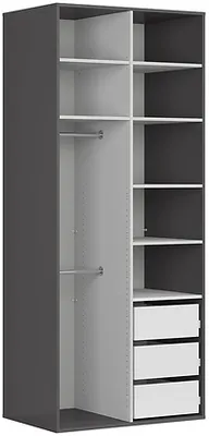 Dvojdverová skriňa do spálne Flex 100
