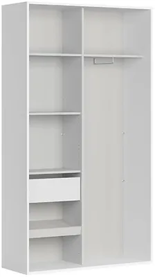 Štýlová skriňa 120 so zrkadlami do spálne Flex