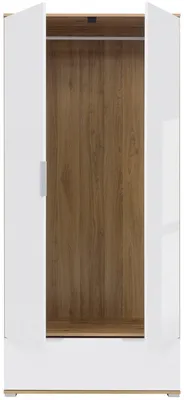 Moderná skriňa s dvierkami a zásuvkou do obývačky Zele