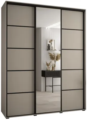 Skriňa s posuvnými dverami so zrkadlom Dakota 5 190 cm 45 cm hĺbky