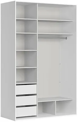 Moderná skriňa s posuvnými dverami 150 cm so zrkadlami do spálne Flex