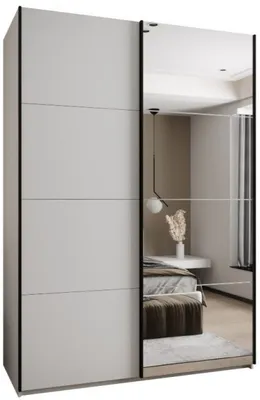 Skriňa s posuvnými dverami so zrkadlom Lux 3 170