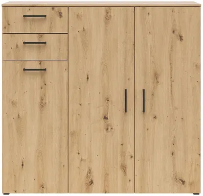 Komoda MultiDo 120 cm s 2 zásuvkami a 2 skrinkami