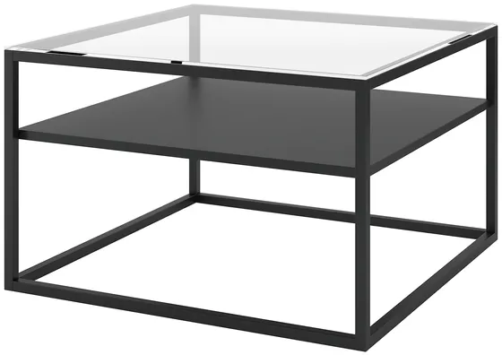 Odkladací stolík so sklenenou doskou Linze
