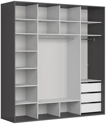 Veľká skriňa 220 s posuvnými dverami do spálne Flex