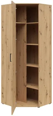 Rohový regál MultiDo s dveřmi