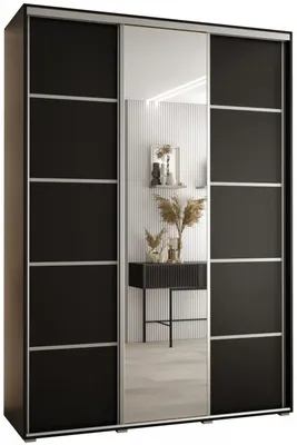 Skriňa s posuvnými dverami so zrkadlom Cannes 5 170 cm 45 cm hĺbky