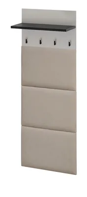 Panel Hugo s vešiakmi a poličkou