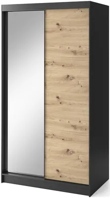 Skriňa s posuvnými dverami so zrkadlom Esville II 120 cm