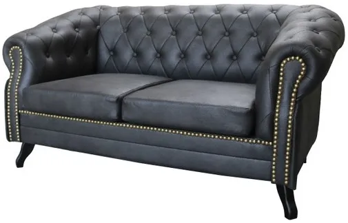 2místná pohovka bez rozkladu Chesterfield Glasgow