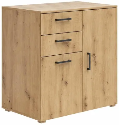 Komoda MultiDo 80 cm se 2 skříňkami a 2 zásuvkami