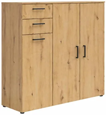 Komoda MultiDo 120 cm s 2 zásuvkami a 2 skrinkami