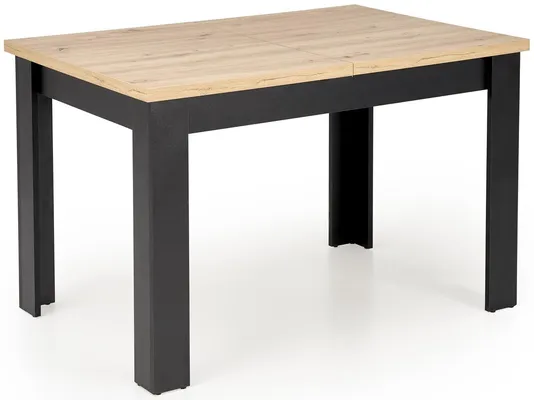 Rozkladací stôl BAGIO dub artisan / čierny