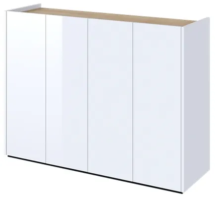 Komoda Easy štvordverová s LED osvetlením v balení