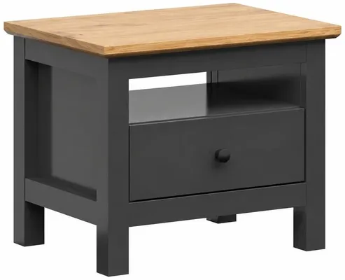 Moderní noční stolek se zásuvkou do ložnice Hesen