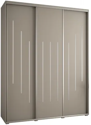 Posuvná skriňa vysoká Dakota 8 200 hĺbka 60 cm výška 235,2 cm