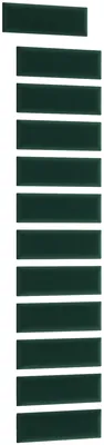 Súprava čalúnených panelov Quadratta 50x240 cm
