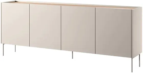 Komoda Desin 220 cm so 4 zásuvkami