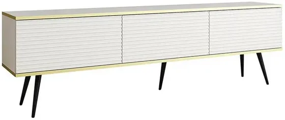 TV stolek Oro MDF 175 na černých nožkách