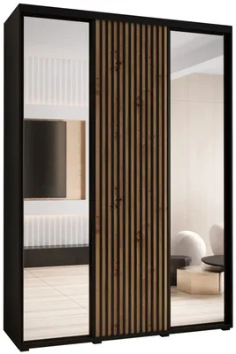 Skriňa s posuvnými dverami so zrkadlom Lanko 2 170 cm 45 cm hĺbky