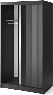 Skriňa s posuvnými dverami so zrkadlom Prescco II 120 cm