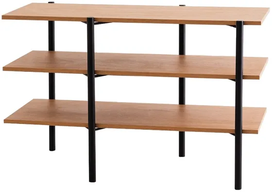 Konzolový stolík Rave Basic s 3 poličkami