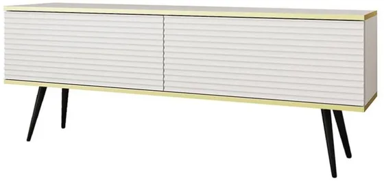 TV stolek Oro MDF 135 na černých nožkách